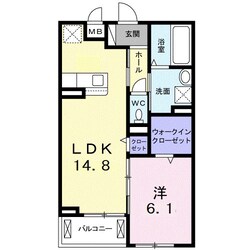 ラ　フレーズ　ミニョンの物件間取画像